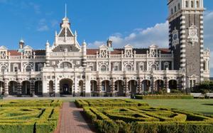 Hist�rica estaci�n de trenes en Dunedin