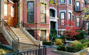 Fachadas de edificios t�picos