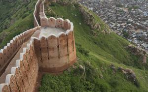 Muralla ciudad jaipur