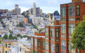 Vistas desde un barrio de San Francisco