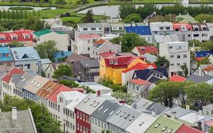 Calle en Reykjavik