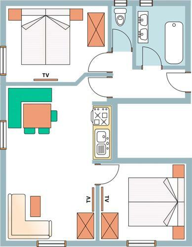 Apartamento Haus Bickel