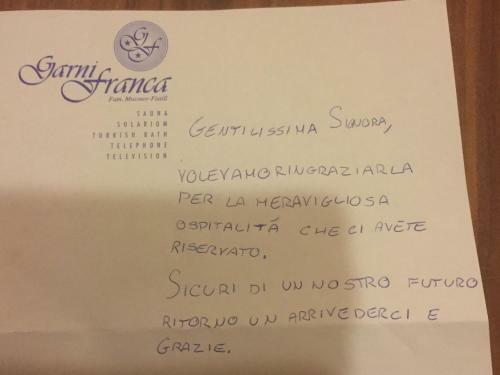 Garni Hotel Franca