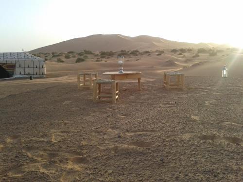 Night Desert Camp