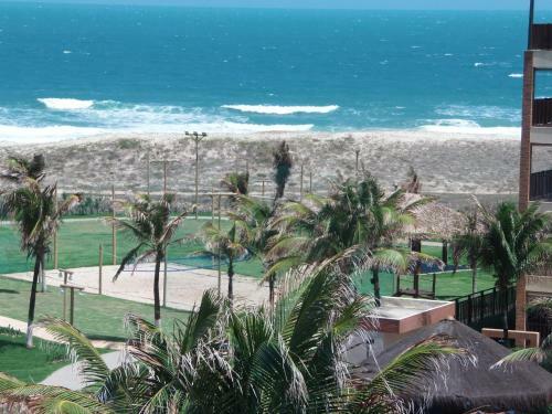 Apartamento Conforto E Lazer No Mediterran�e Residence E Beach Living