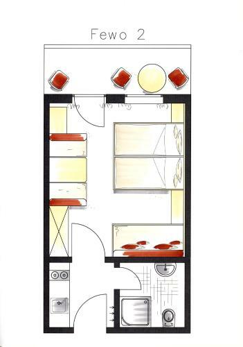Apartamento G�stehaus Zum Wurm