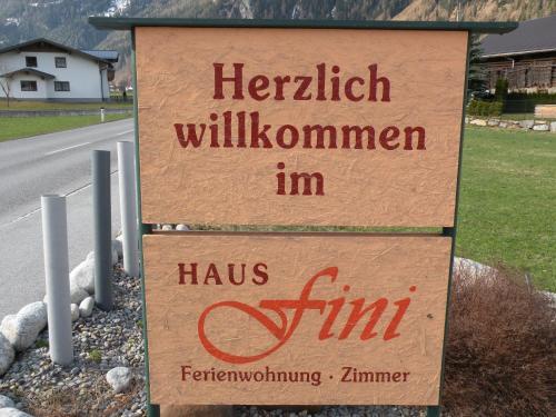 Apartamento Haus Fini