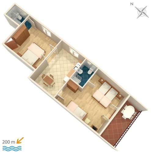 Apartment Selce 5496a