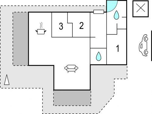 Holiday Home Aspesg�rdsskoven Aakirkeby IV