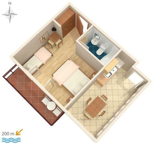 Apartamentos Studio Baska Voda 6773a