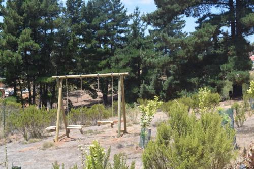 Lodge Con Piscina Privada, Parcela De Campo.
