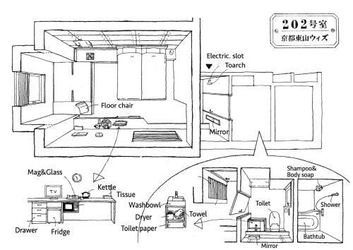 Hostal Kyoto Higashiyama With