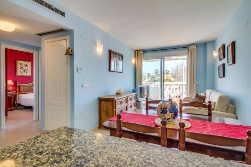 Apartamento Blue Fountain@edificio Nou Fontana