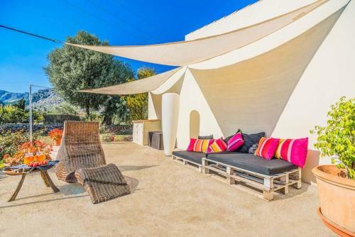 Pollenca Villa Sleeps 3 Pool Air Con Wifi