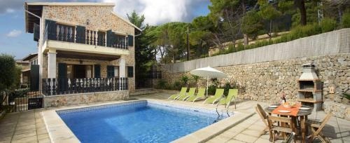 Valldemossa Villa Sleeps 8 Pool Air Con Wifi