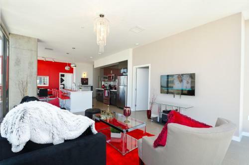Apartamento Urban Dtla Black And Red Penthouse
