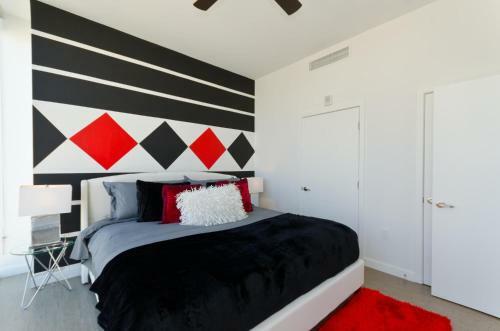 Apartamento Urban Dtla Black And Red Penthouse