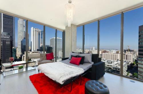 Apartamento Urban Dtla Black And Red Penthouse