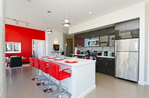 Apartamento Urban Dtla Black And Red Penthouse