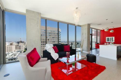 Apartamento Urban Dtla Black And Red Penthouse