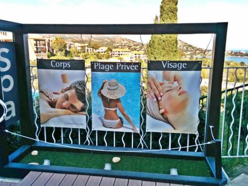 Apartamento Cap Est�rel Vacances - Studio Mer G2 Terrasse Couverte - 256la