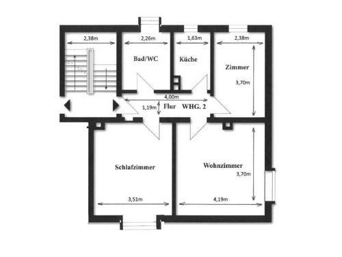 Apartamento Fewo Achterndiek Und Strandlaeufer