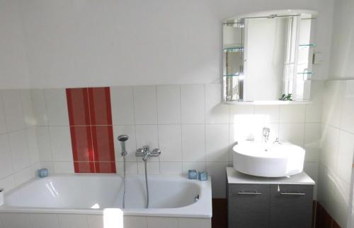 Apartamento Ferienwohnung Kirchbergblick