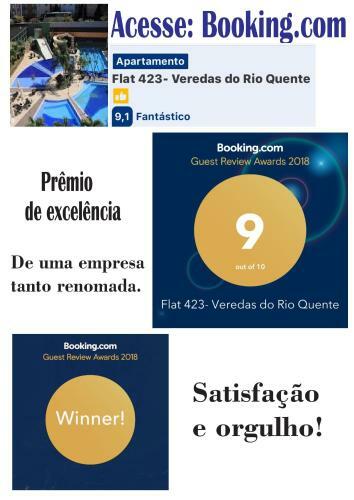 Apartamento Flat 423- Veredas Do Rio Quente