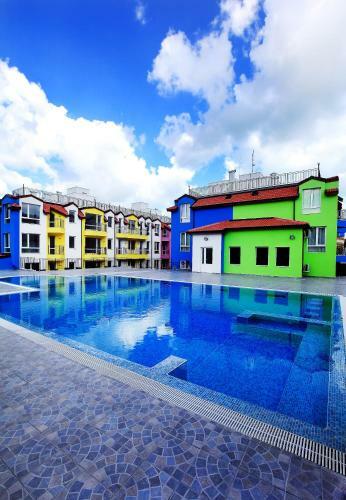 Apartamento Minismart Complex Rainbow Garden And Jacuzzi