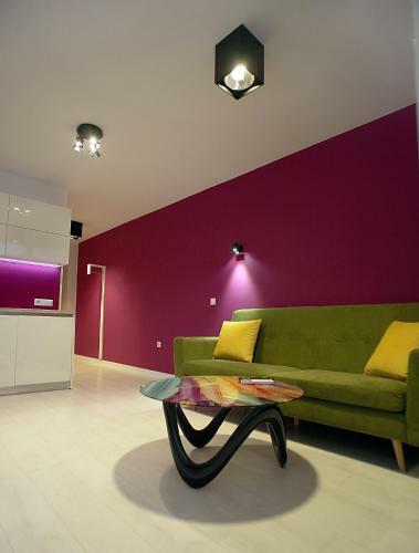 Turquoise And Magenta Apartaments