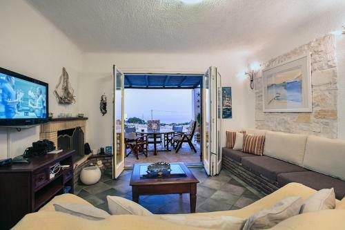 White And Blue Villa