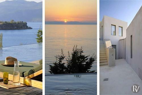 Kardamyli Villa Sleeps 10 Pool Air Con