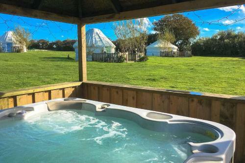 Lavender Yurt
