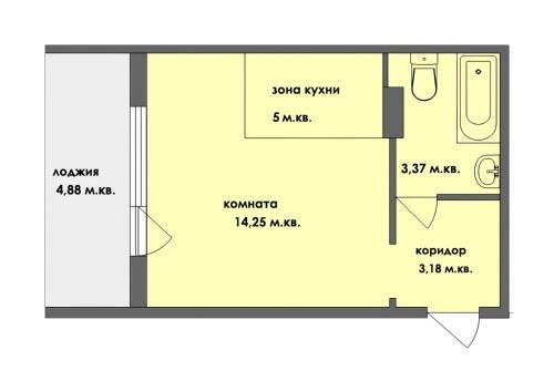 Apartamento Good Flat On Bratyev Kashirinykh 119