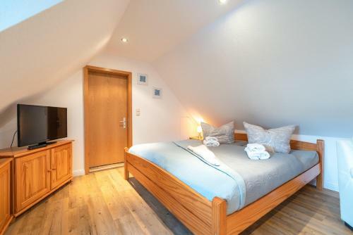 Apartamento Ferienwohnung Im Reetdachhaus