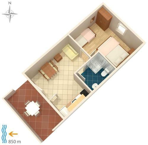Apartments With A Parking Space Metajna (pag) - 4117
