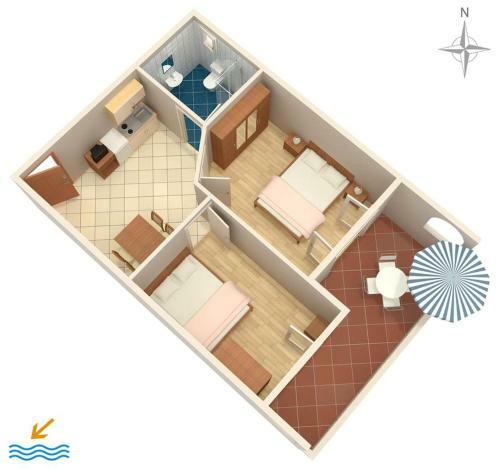 Family Friendly Seaside Apartments Vrsi - Mulo (zadar) - 6155