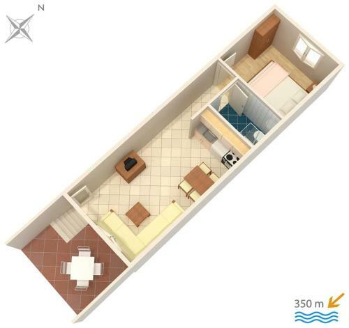 Apartment Povljana 227d