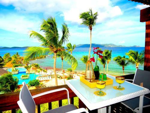 Luxury Beachfront Duplex Villa On Sapphire Beach V