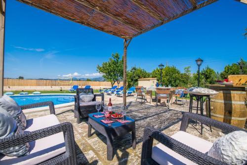 Sa Pobla Villa Sleeps 10 Pool Air Con Wifi