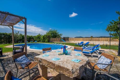 Sa Pobla Villa Sleeps 10 Pool Air Con Wifi