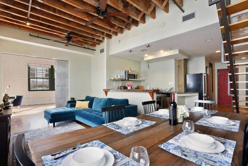 Apartamento Three-bedroom, Two-bath Industrial Apt In Nola C.b.d.
