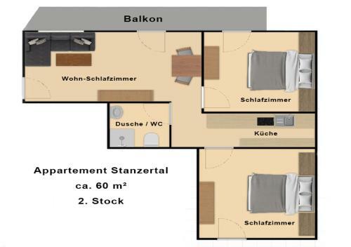 Apartamento Appartement Pension St. Sebastian