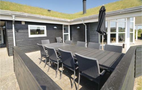 Holiday Home Henne With Fireplace 06