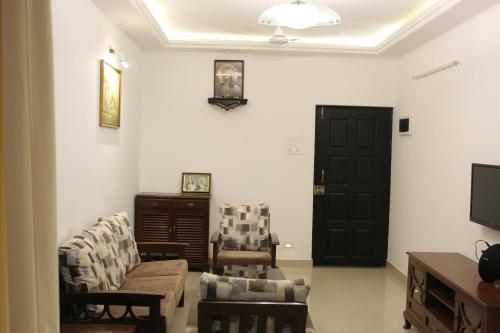 Apartamento 2br Riverview Holiday Home W/ Pool In North Goa - 1