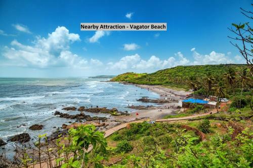 Apartamento Cosy Poolside Villa In Vagator, Goa