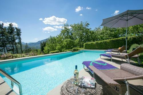 Piano Di Coreglia-ghivizzano Villa Sleeps 4 Pool