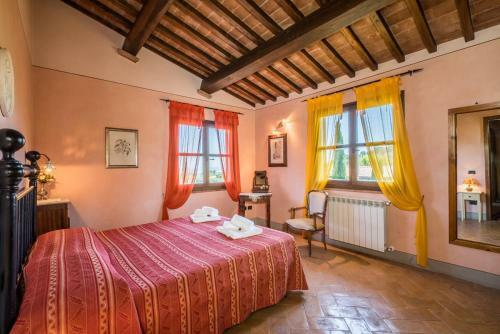Montaione Villa Sleeps 10 Pool Wifi