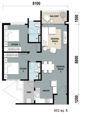 Apartamento Mike's Place @ The Majestic Ipoh