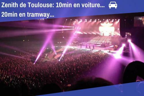 Apartamento Studio Toulousecitystay Blagnac